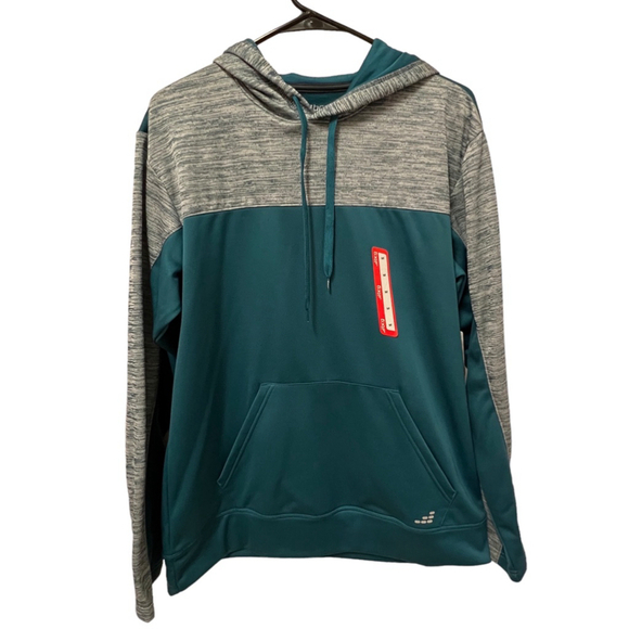 bcg Other - BCG Men’s Training Color Block Teal Hoodie, Size Medium
